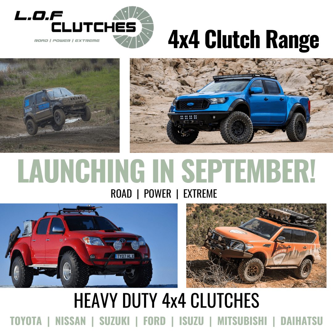 LOF 4×4 HD Clutch Range, coming soon!