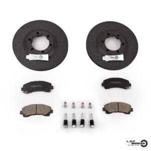 Isuzu D-Max POWERspec Front VENTED Brake Kit 2.5 DiTD (06-12)
