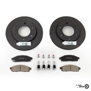 Mitsubishi L200 2.5 Di-D (2006-16) POWERspec Front VENTED Brake Kit